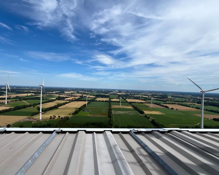 Windkraftanlage Sanierung Industrieklettern nrw